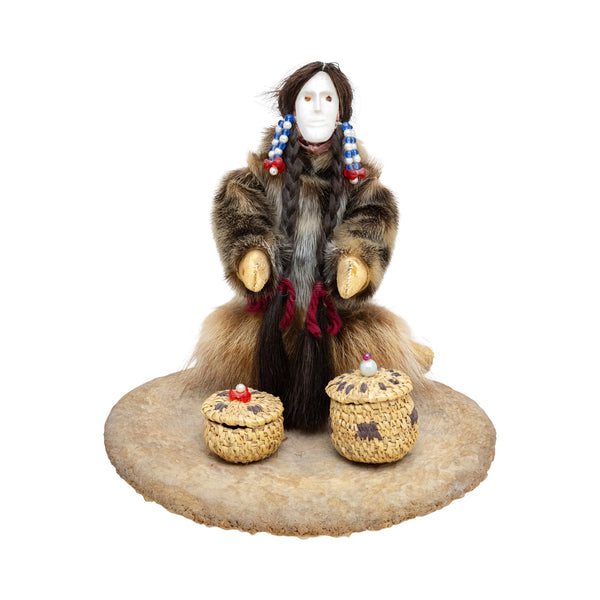 Beulah Oittillian Siberian Yupik Doll, Native, Doll, Other