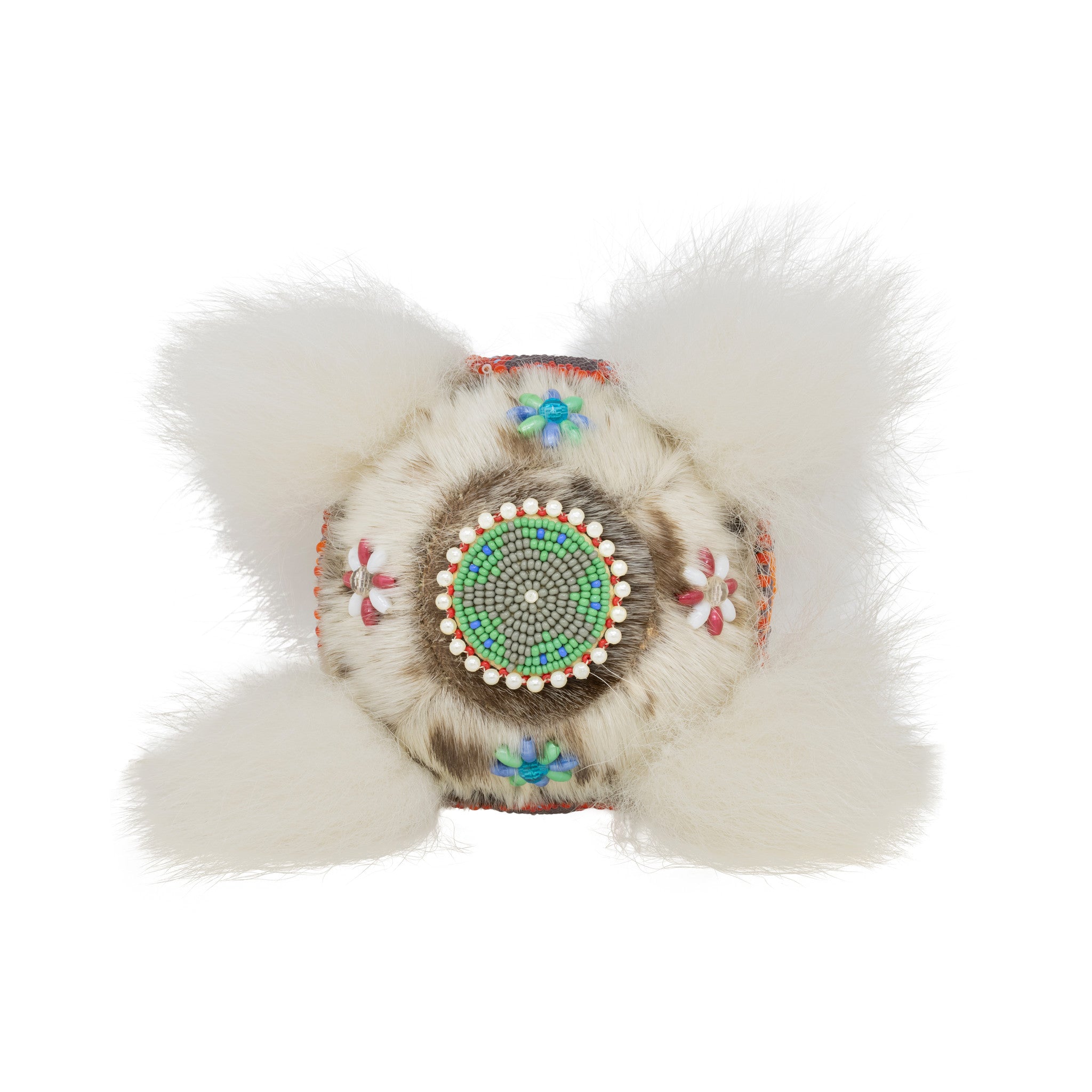 Double Ball Inuit Inuit Beaded Ball — Cisco's Gallery
