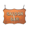 "Saloon Bar" Texas Trade Sign