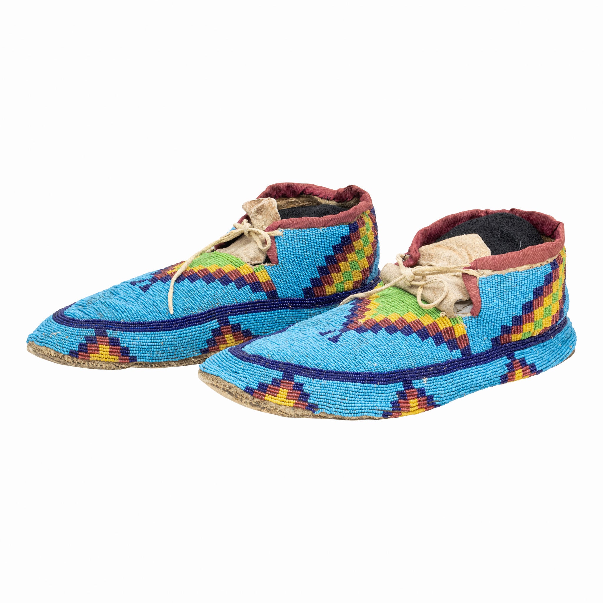 Cree Beaded Moccasins