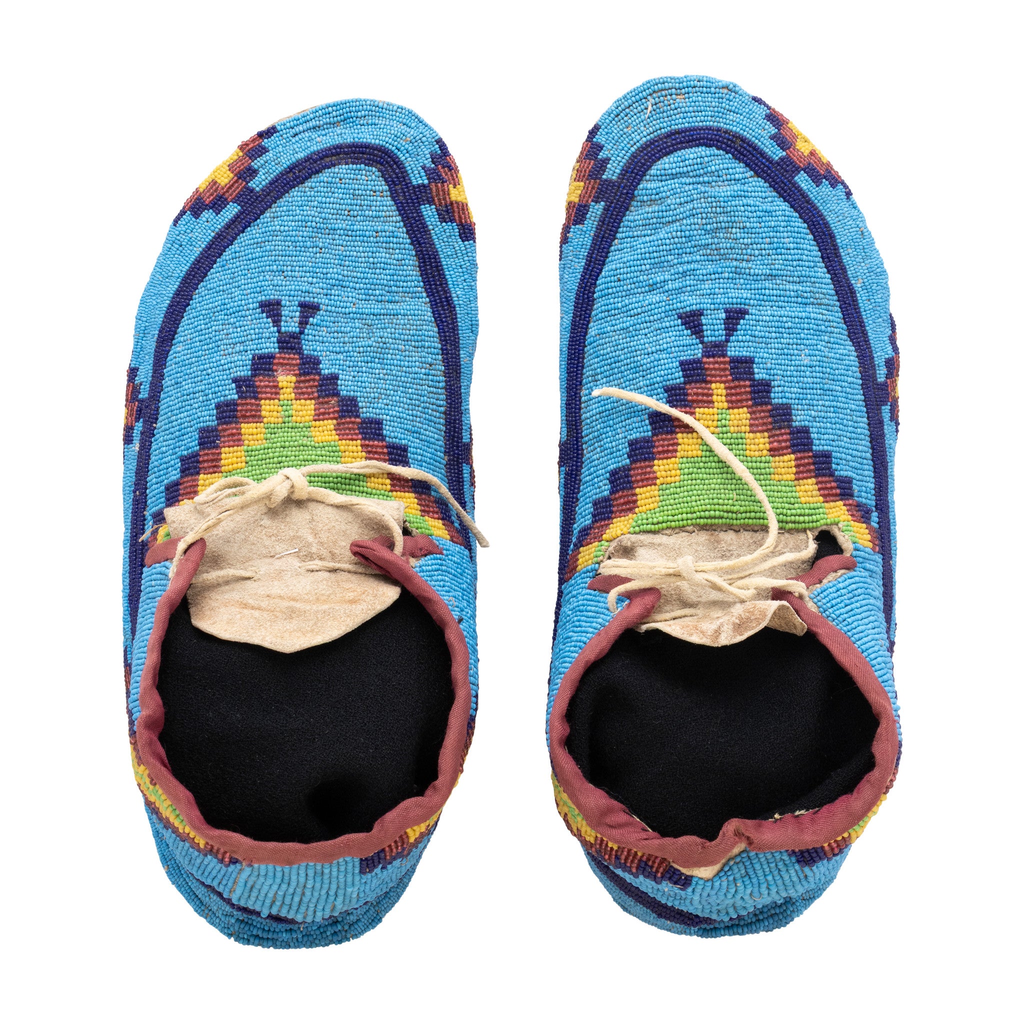 Cree Beaded Moccasins