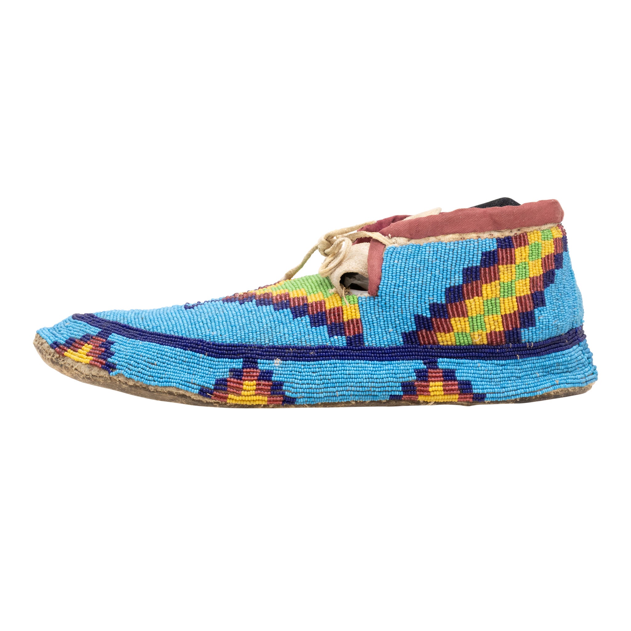 Cree Beaded Moccasins