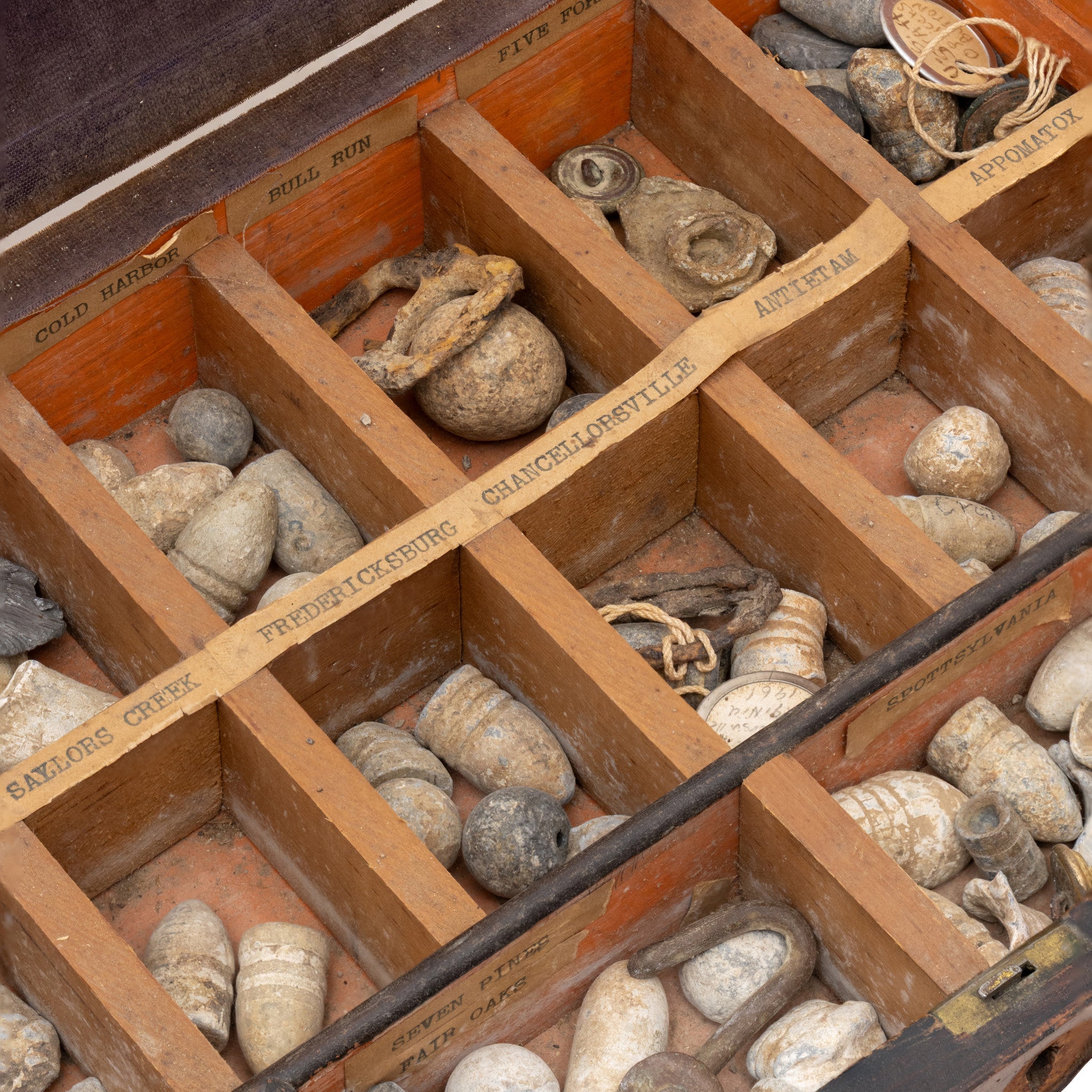 Collection of Civil War Bullets