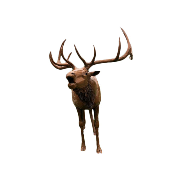 Life Size Bronze Elk Sculpture