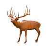 Life Size Bronze Elk Sculpture, Fine Art, Bronze, Decorative
