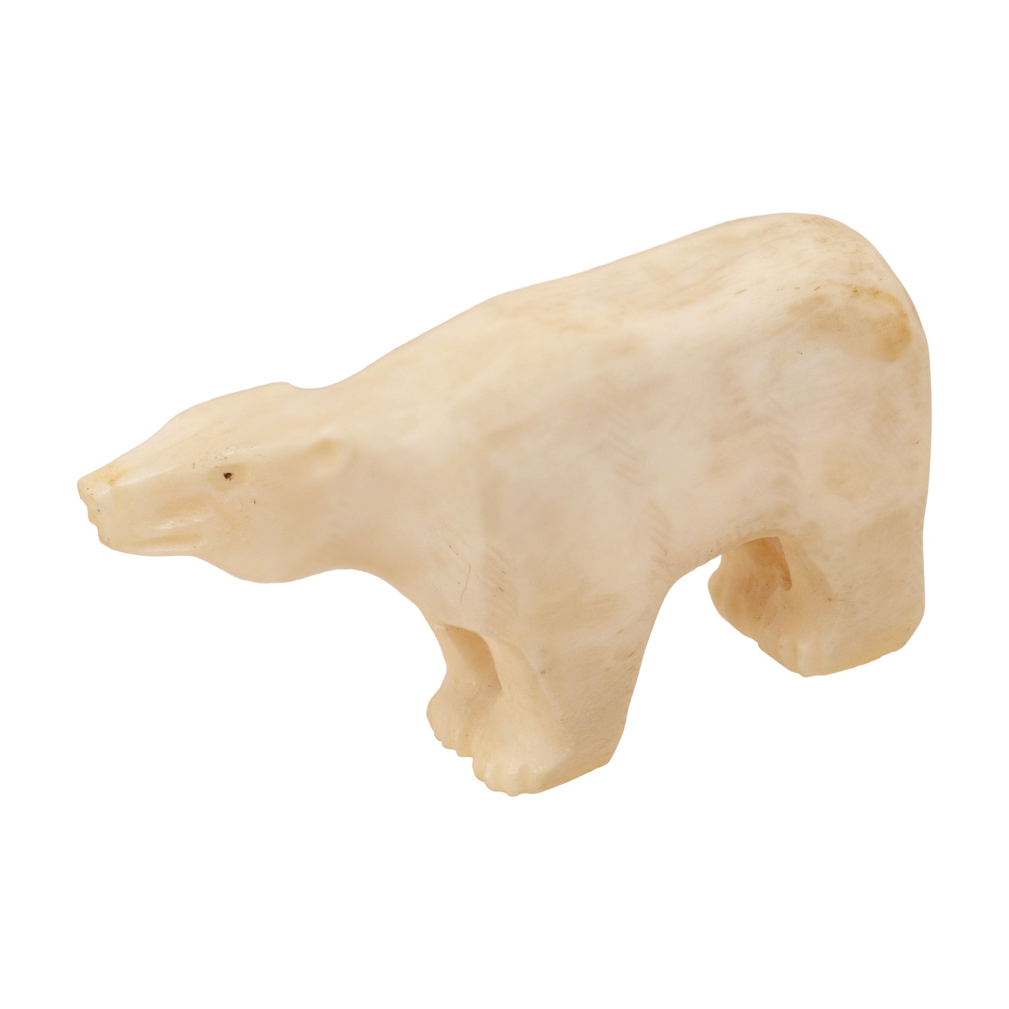 Miniature Inuit Walrus Ivory Polar Bear