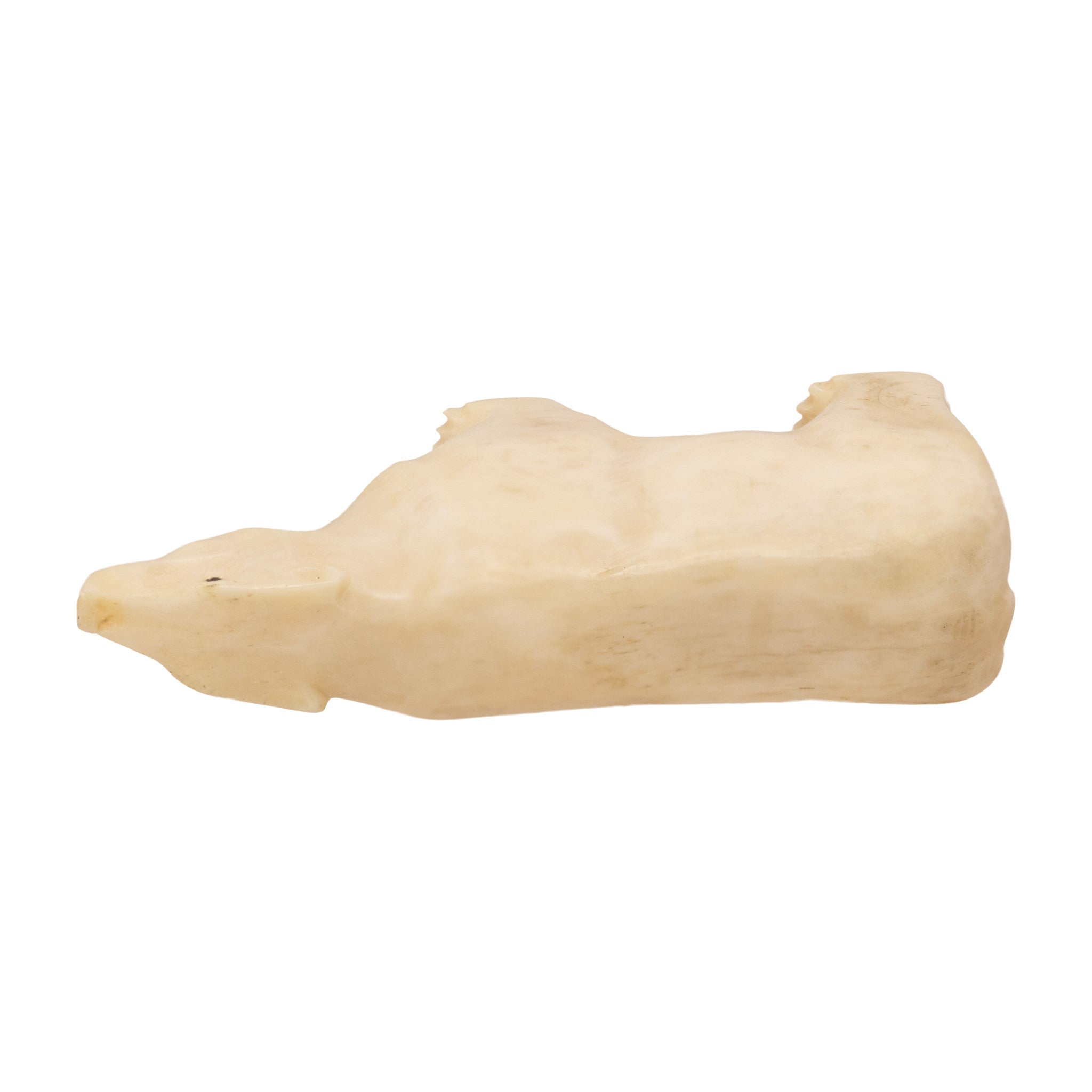 Miniature Inuit Walrus Ivory Polar Bear