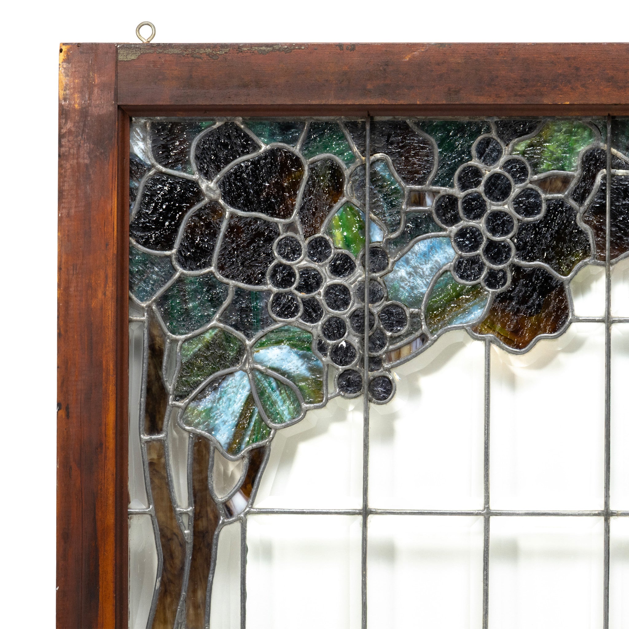 Leaded and Beveled Glass Window