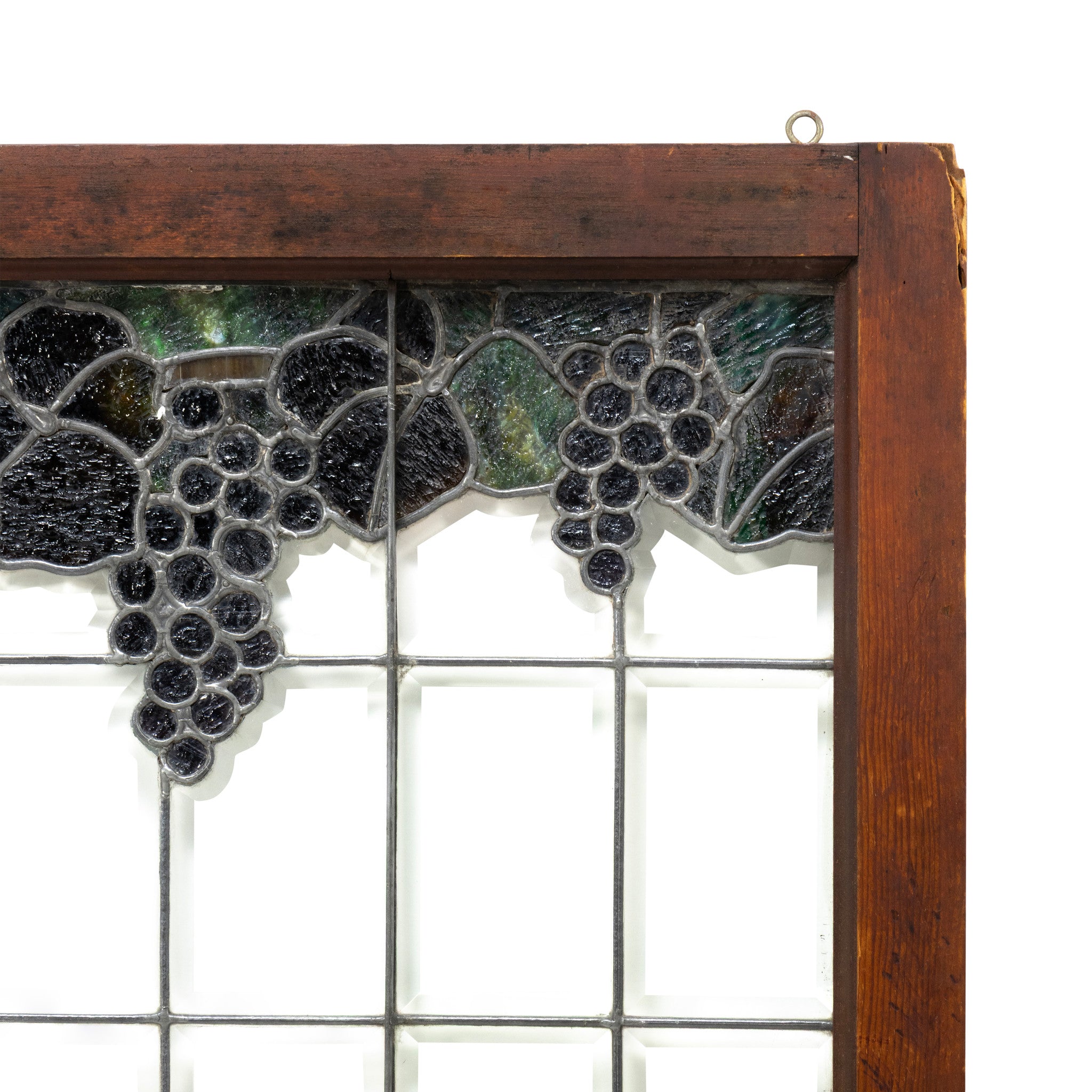 Leaded and Beveled Glass Window