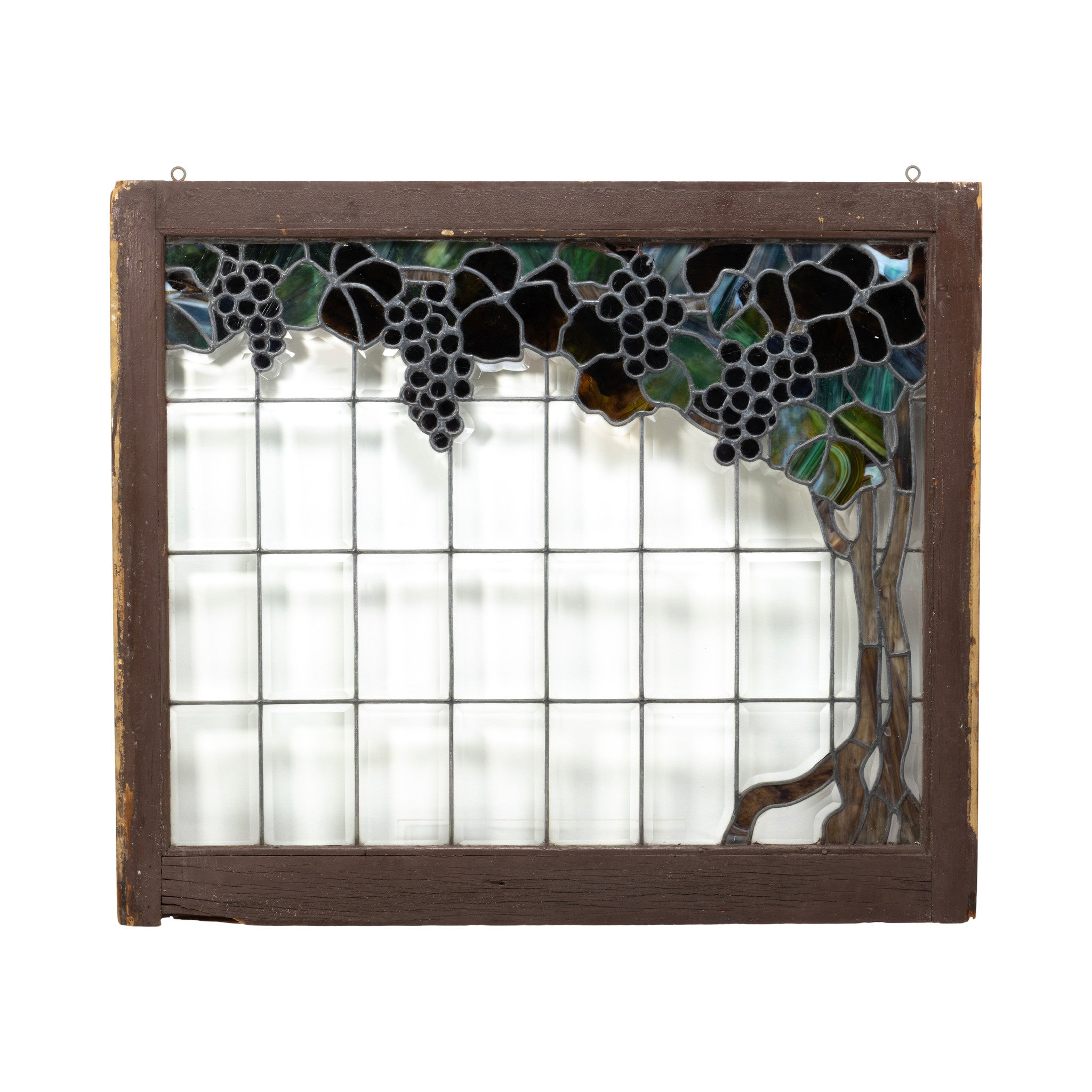 Leaded and Beveled Glass Window