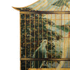 Hand Painted Bird Cage Wall Panel