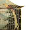Hand Painted Bird Cage Wall Panel