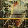 Hand Painted Bird Cage Wall Panel