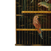 Hand Painted Bird Cage Wall Panel