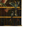 Hand Painted Bird Cage Wall Panel