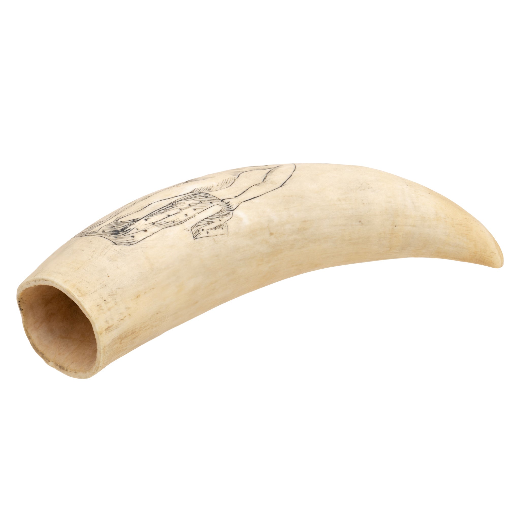 Victorian Evocative Sperm Whale Tooth