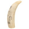 Victorian Evocative Sperm Whale Tooth