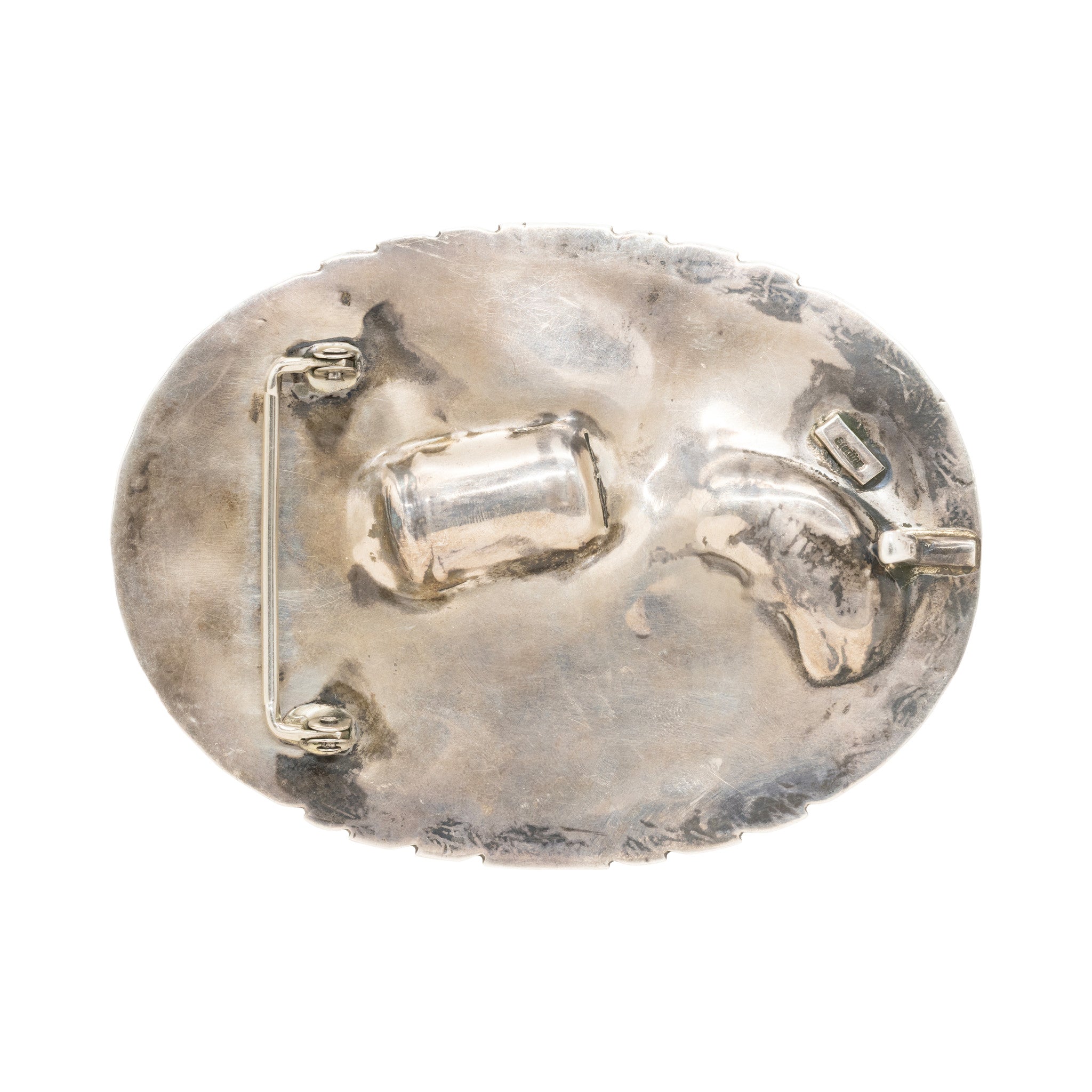 Impressive Navajo Belt Buckle