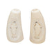 Inuit Carved Salt and Pepper Shakers, Native, Carving, Ivory