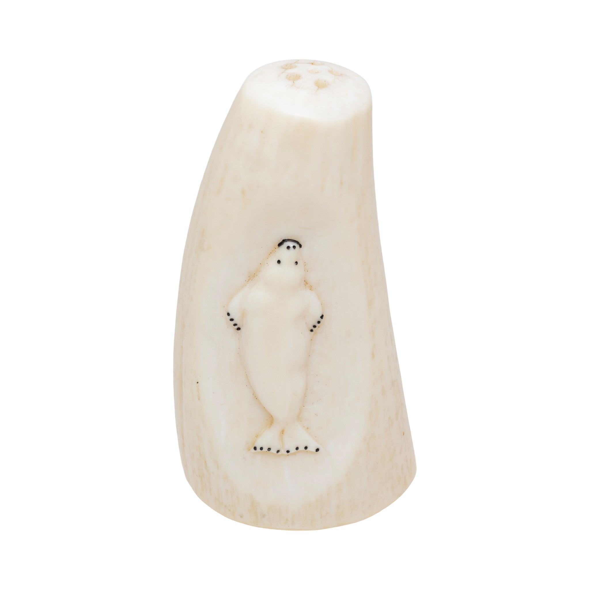 Inuit Carved Salt and Pepper Shakers