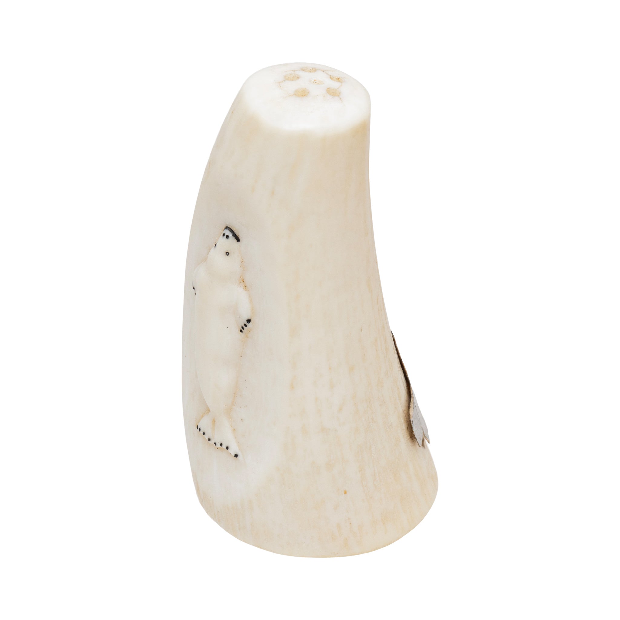 Inuit Carved Salt and Pepper Shakers