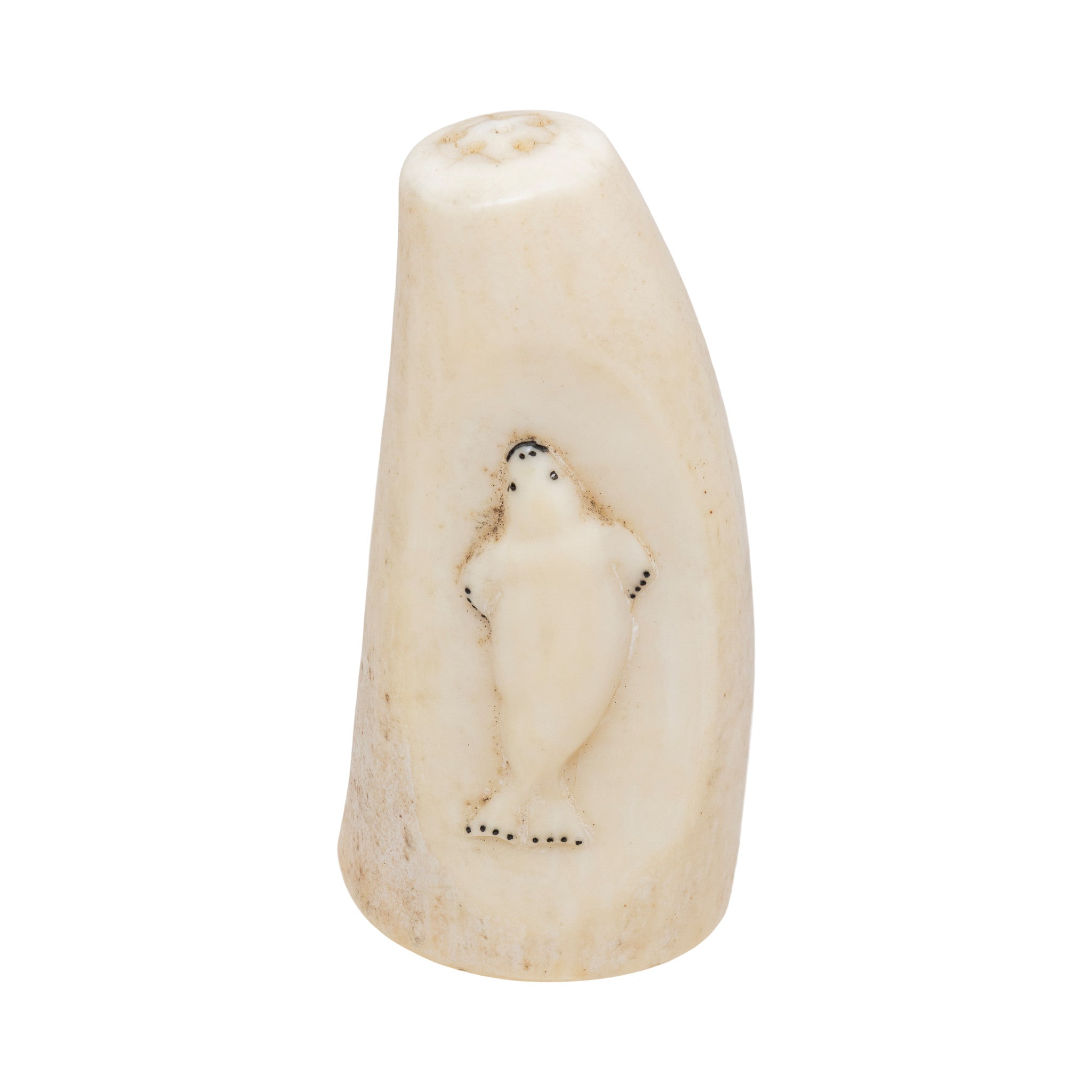 Inuit Carved Salt and Pepper Shakers