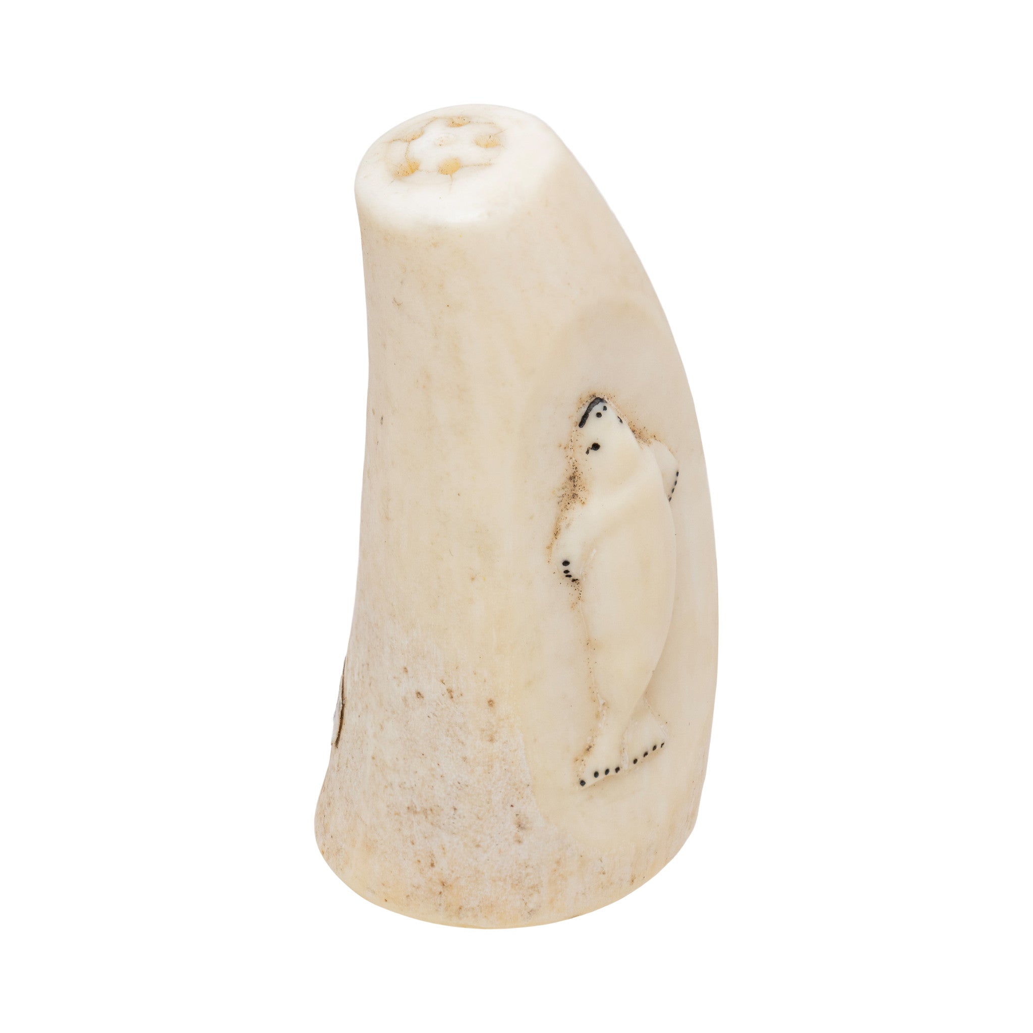 Inuit Carved Salt and Pepper Shakers