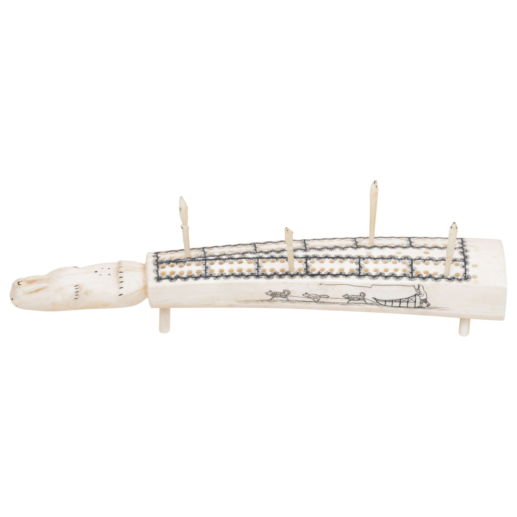 Inuit Cribbage Board