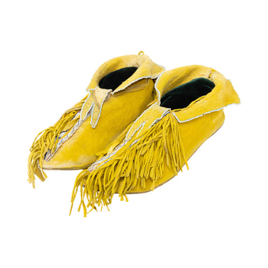 Geronimo's Apache Moccasins, Native, Garment, Moccasins