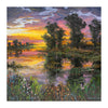 Restful Sunset by Thomas deDecker, Fine Art, Painting, Landscape