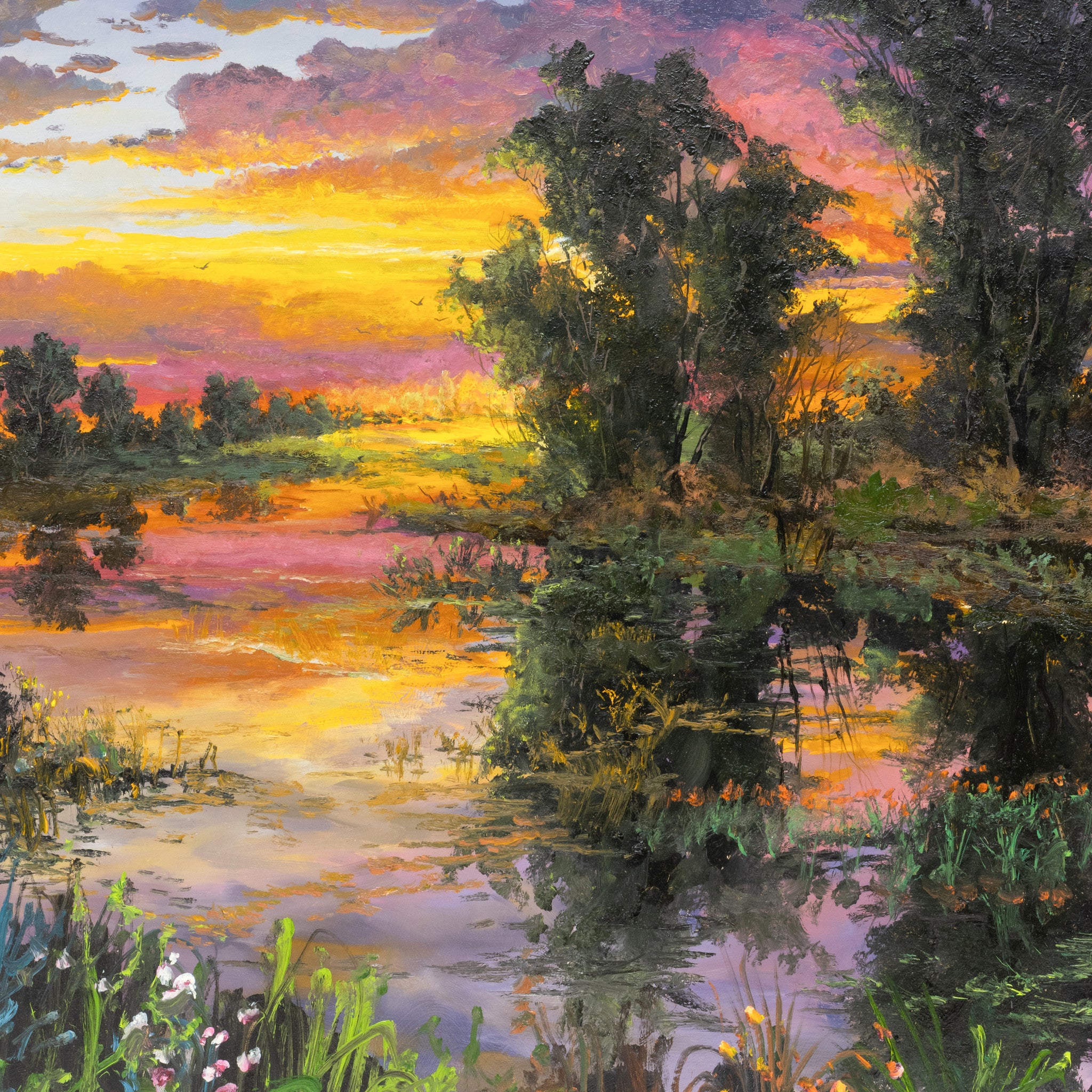 Restful Sunset by Thomas deDecker