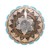 Navajo Stering and Turquoise Vessel