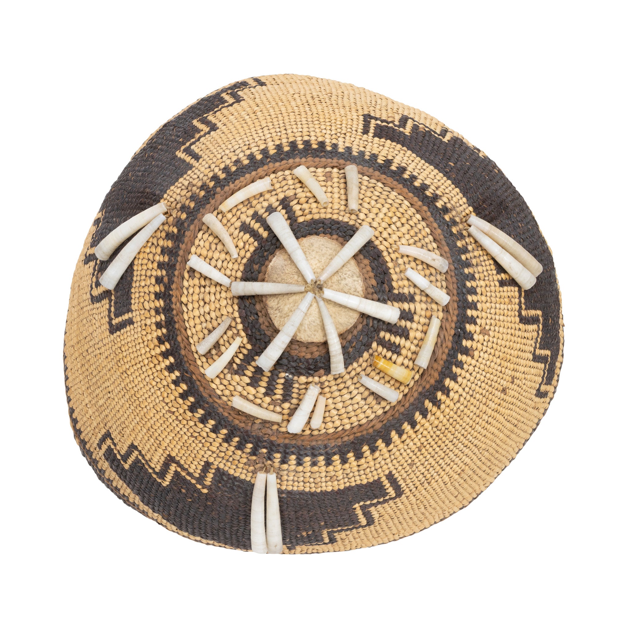 Hupa/Yurok Hat Basket