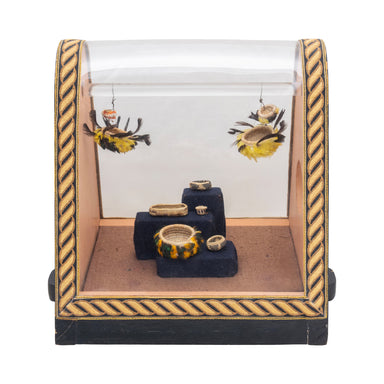 Pomo Miniature Gift Basket Collection, Native, Basketry, Vertical