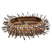 Pomo Feathered Gift Basket, Native, Basketry, Vertical