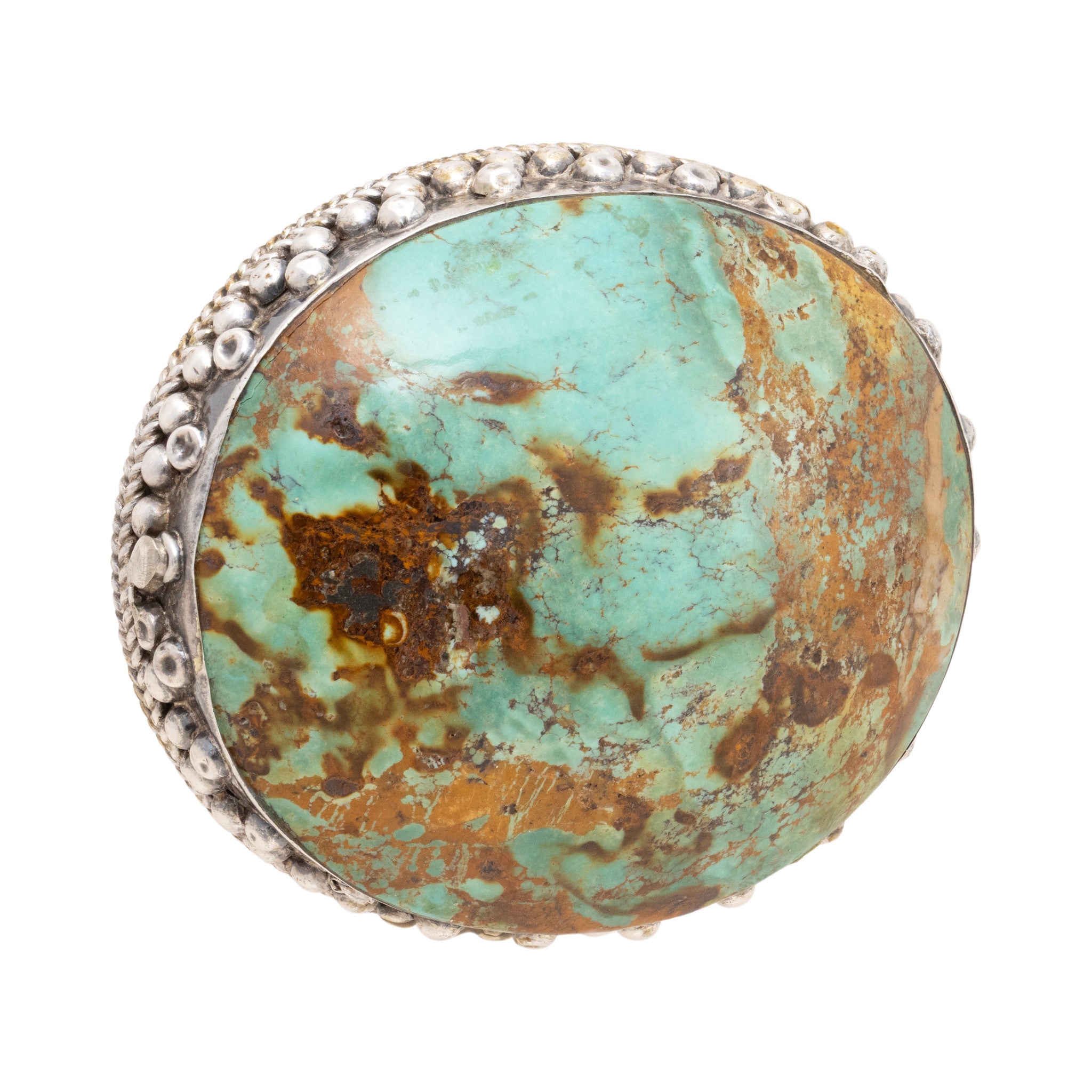 Navajo Turquoise Belt Buckle