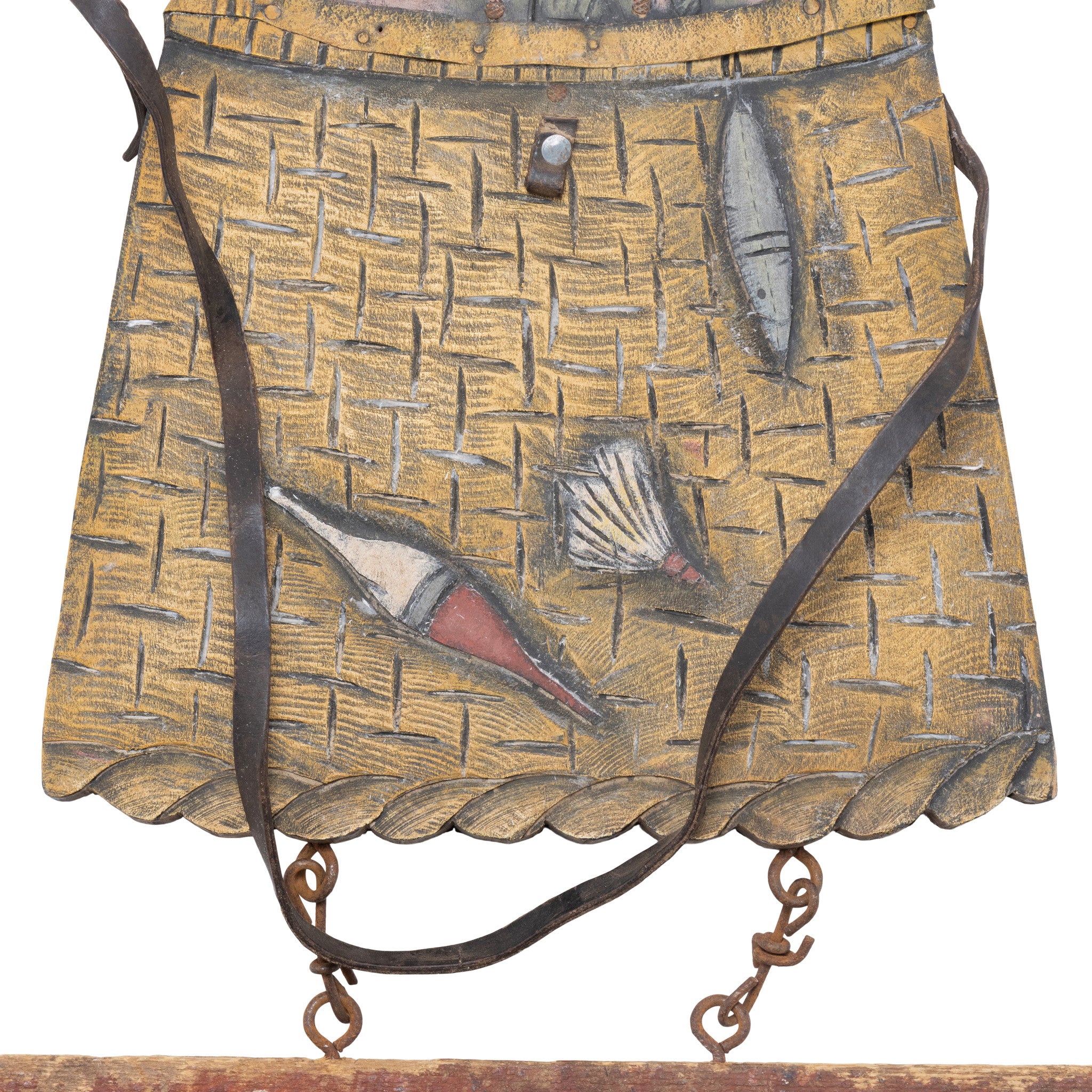 Hanging "Creels for Sale" Trade Sign