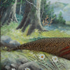 Forest Painting with Golden Pheasant