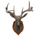 Folk Art Adirondack Deer Head Trophy Mount, Furnishings, Decor, Carving