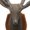 Folk Art Adirondack Deer Head Trophy Mount