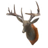 Folk Art Adirondack Deer Head Trophy Mount