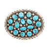 Navajo Turquoise Buckle, Jewelry, Buckle, Native