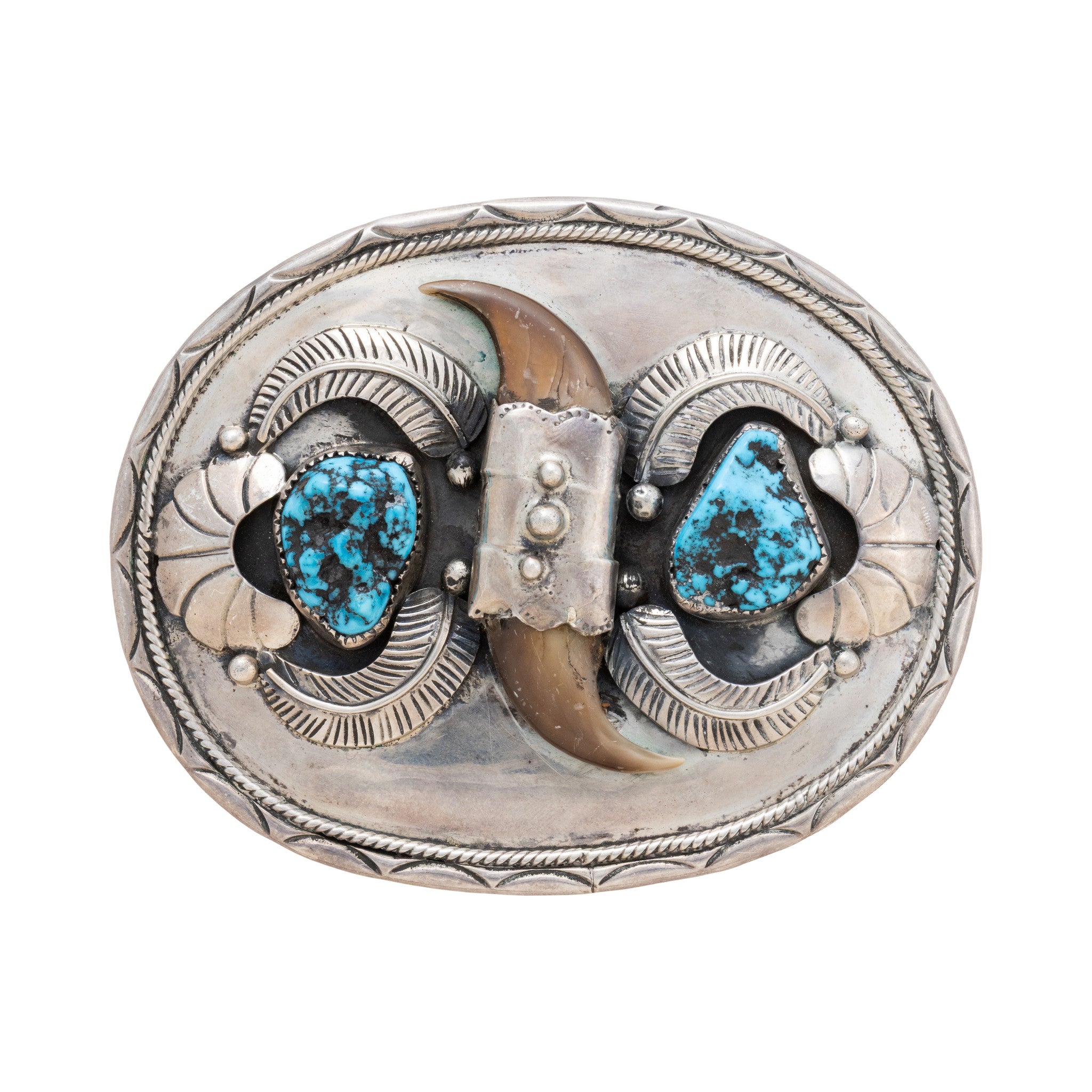 Navajo Bolo and Buckle Set