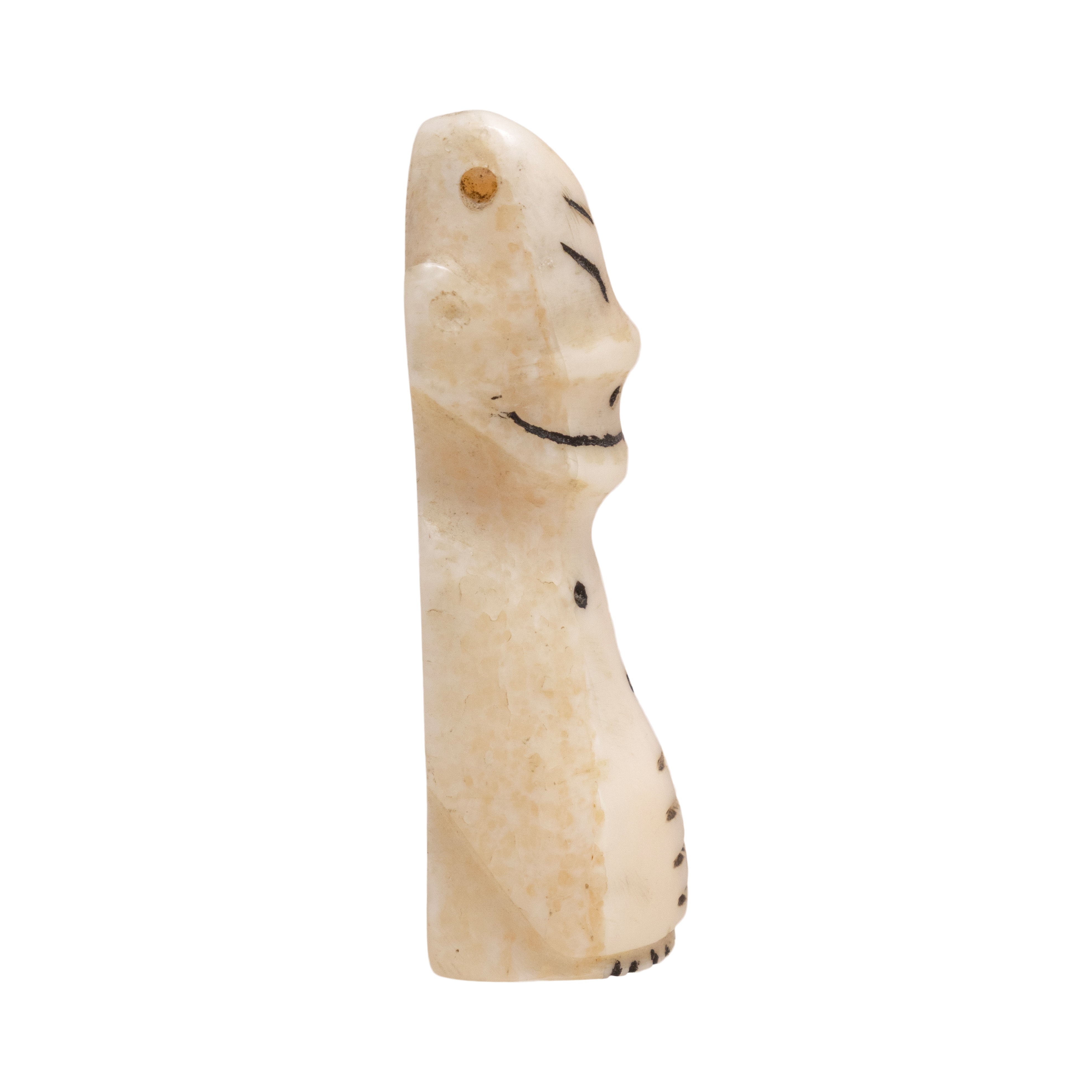 Pair Inuit Walrus Ivory Billikens