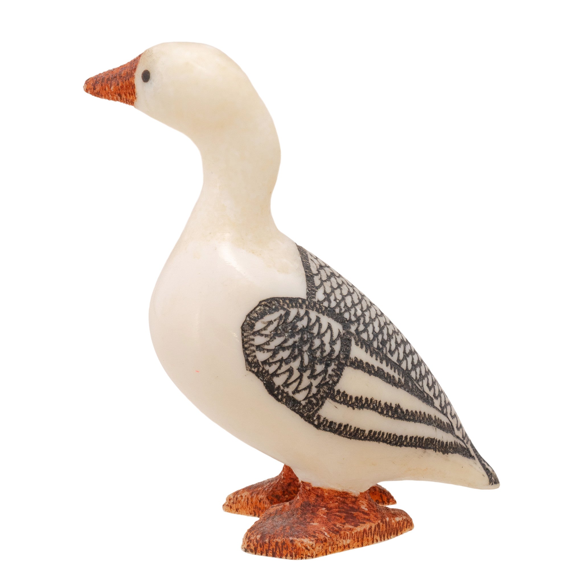 Inuit Carved Walrus Eider