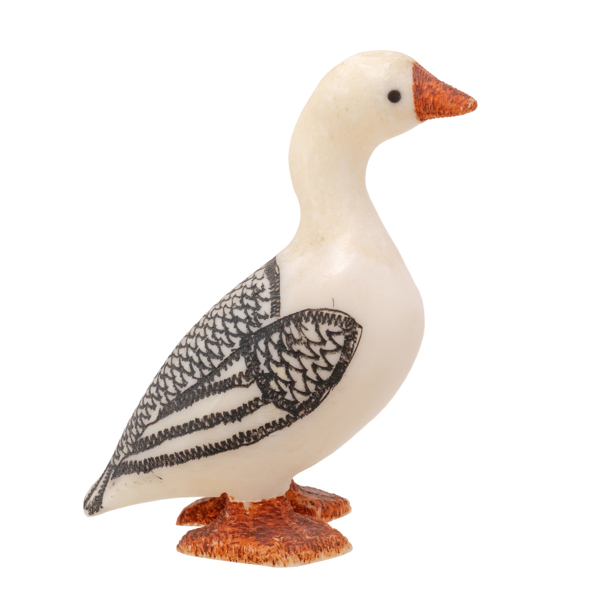 Inuit Carved Walrus Eider