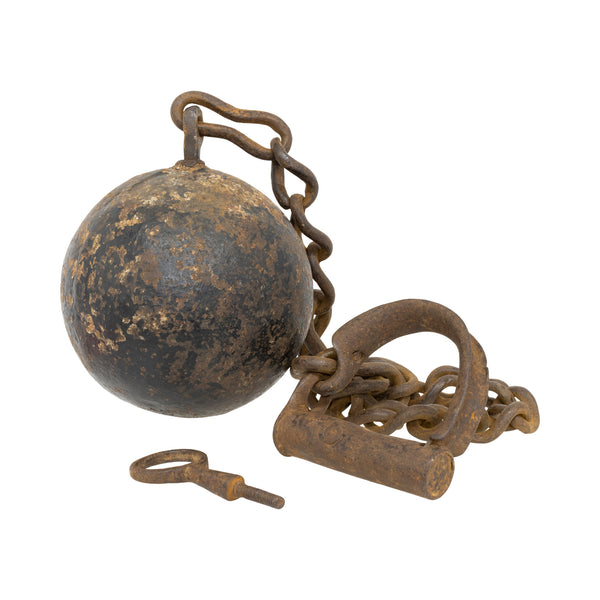Civil War Era Ball and Chain, Western, Law Enforcement, Other