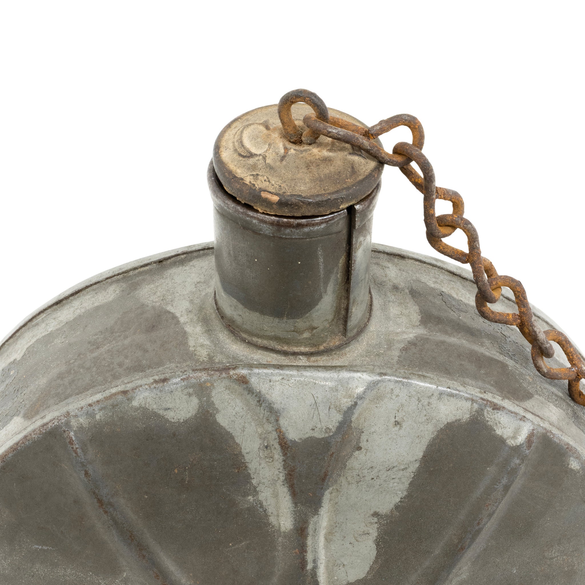 Civil War Texas Officer's Star Flask