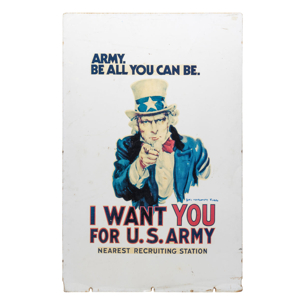 Army Be All You Can Be Recruitment Sign — Cisco's Gallery