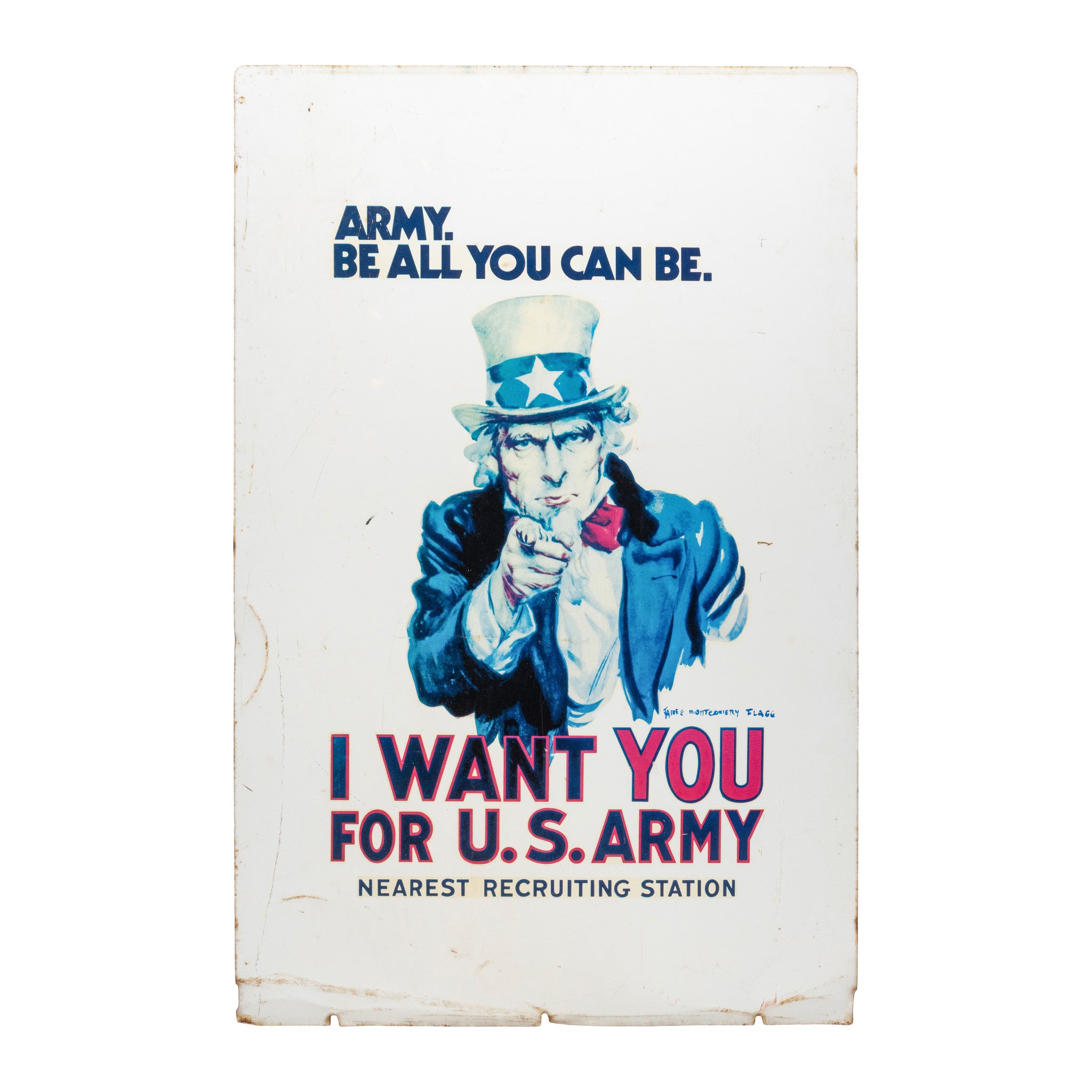 Army Be All You Can Be Recruitment Sign
